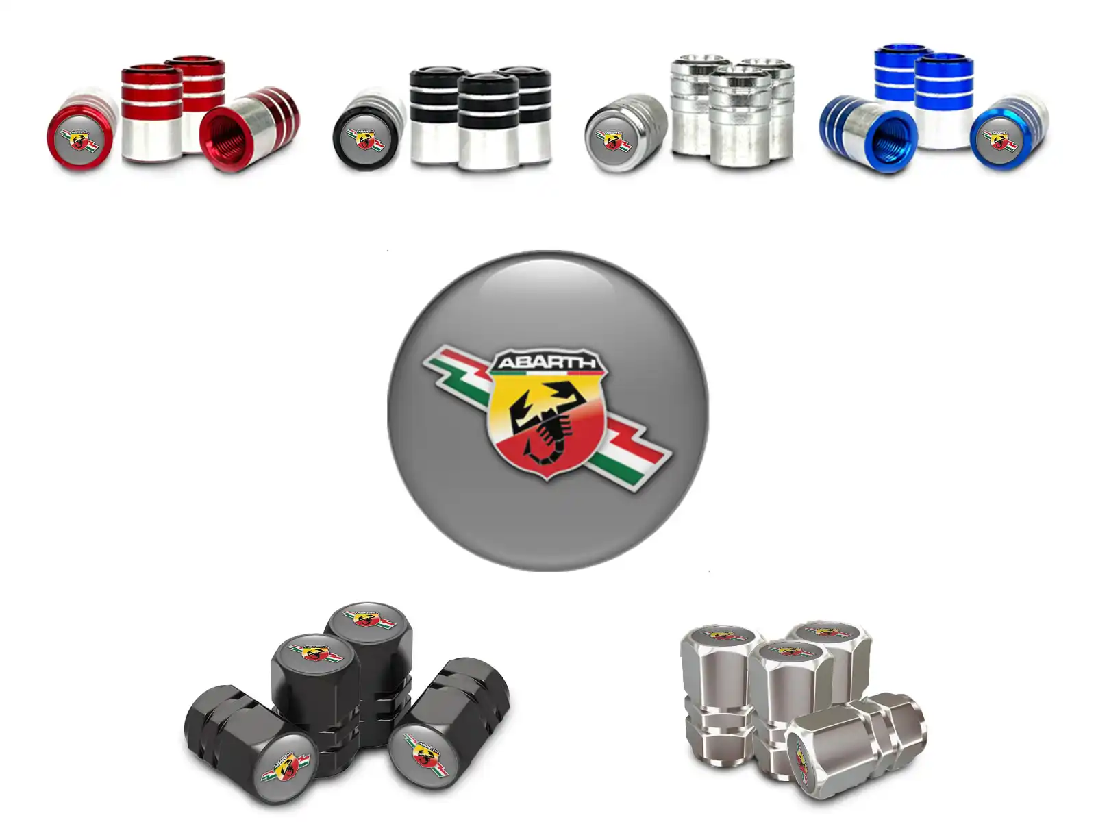Fiat Abarth Cappelli valvola Camion Look Racing